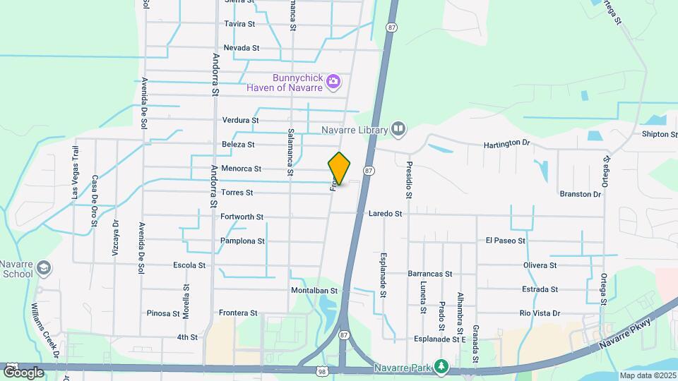 2100 Frontera St Map and Location Details