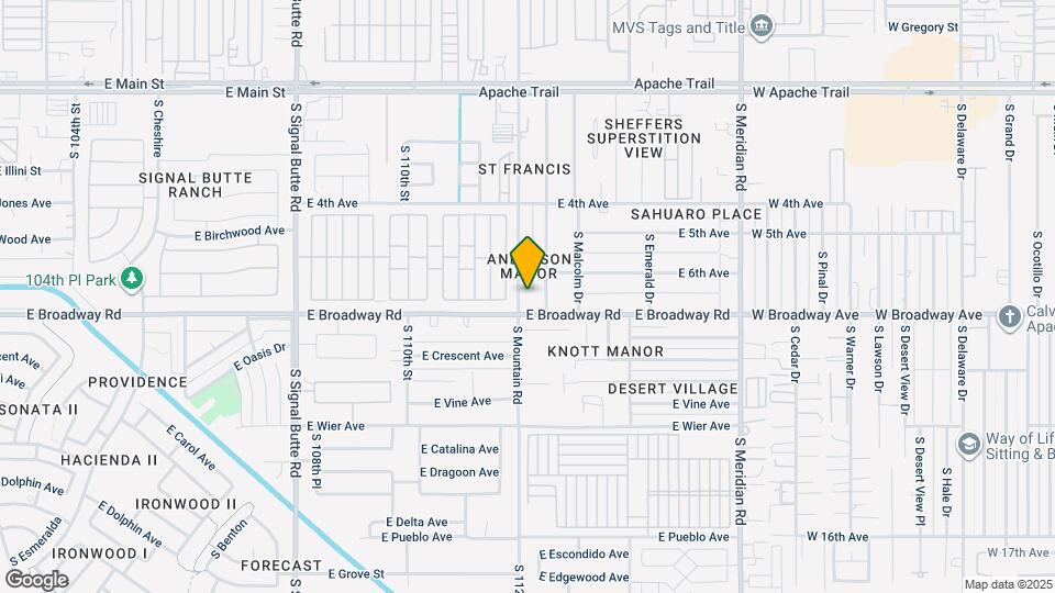 341 S Mountain Rd Map and Location Details