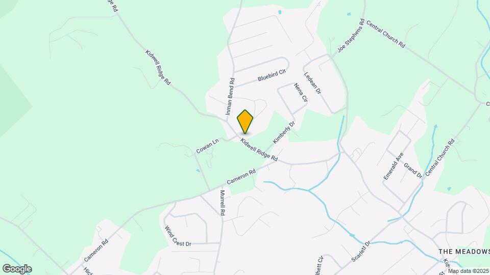 1844 Kidwell Ridge Rd Map and Location Details