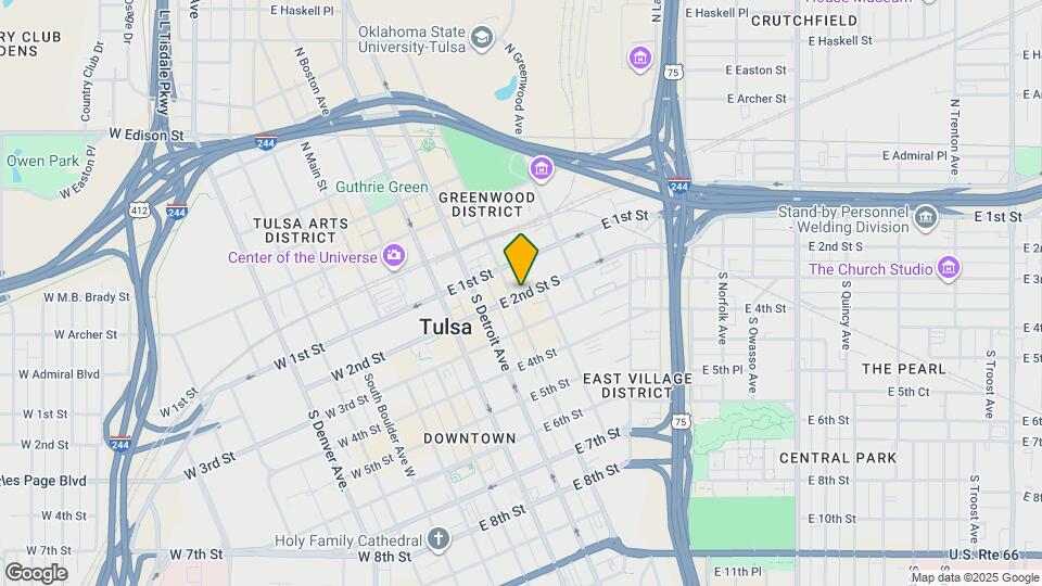 415 E 2nd St S Mapa y Detalles de la Ubicación