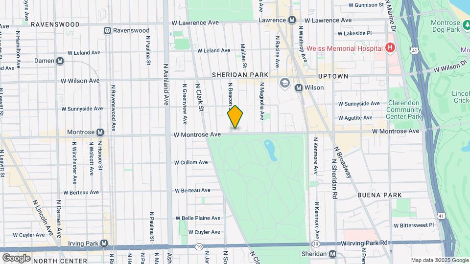 4401 N Beacon St Map and Location Details