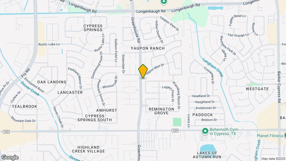 7459 Tonsley Springs Dr Map and Location Details