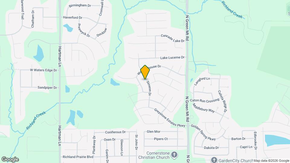 1205 Simeon Dr Map and Location Details