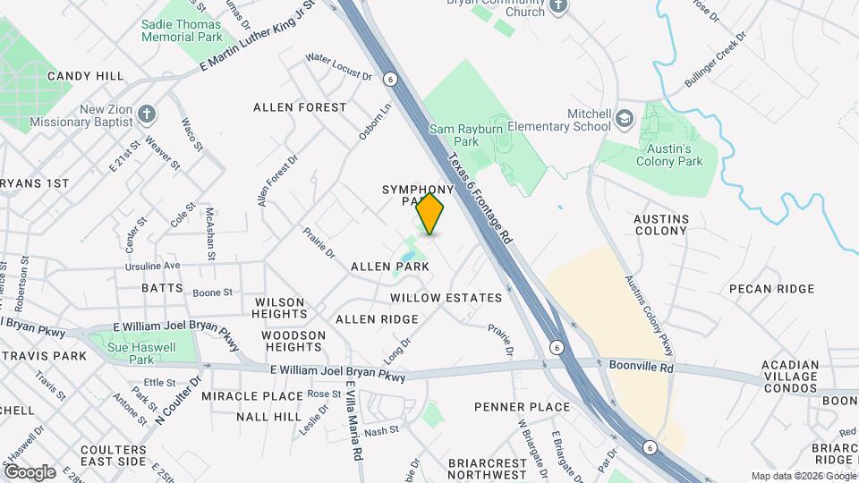 1604 Enloe Ct Map and Location Details