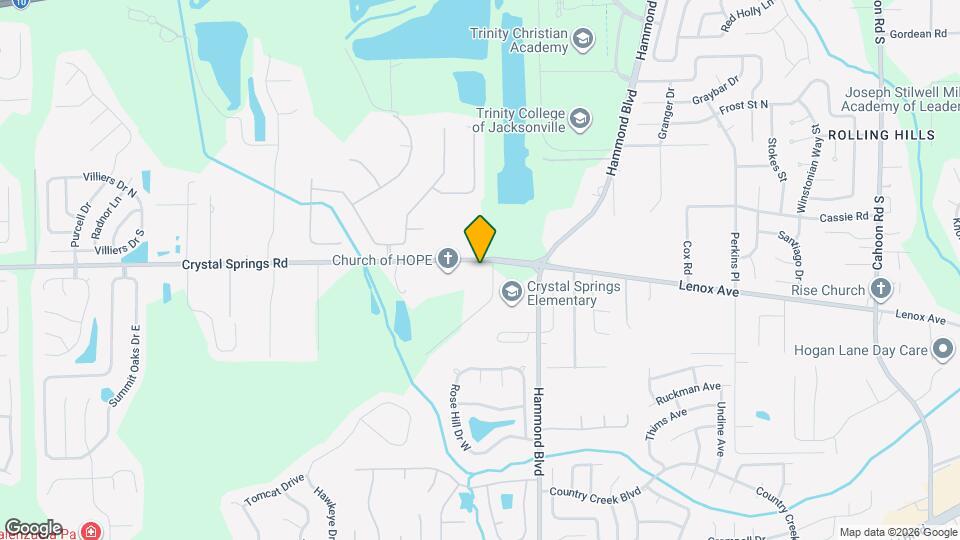 8900 Crystal Springs Rd Map and Location Details