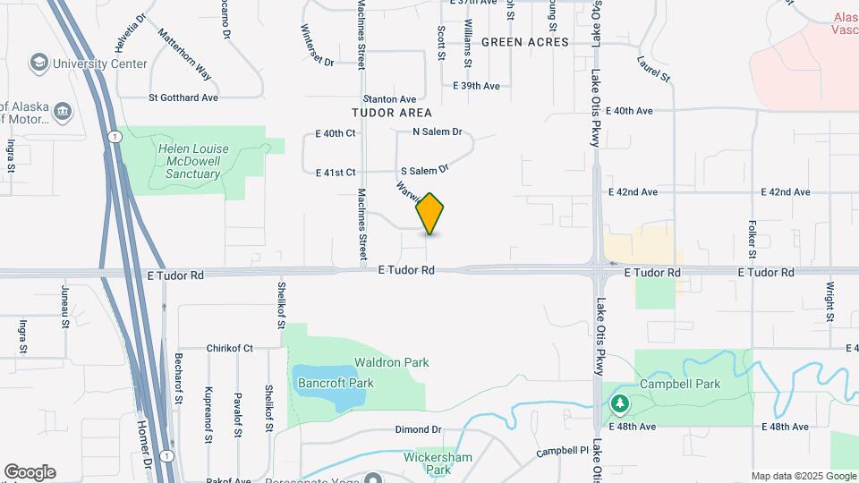 1881 E Tudor Rd, Unit #E-302 Mapa y Detalles de la Ubicación