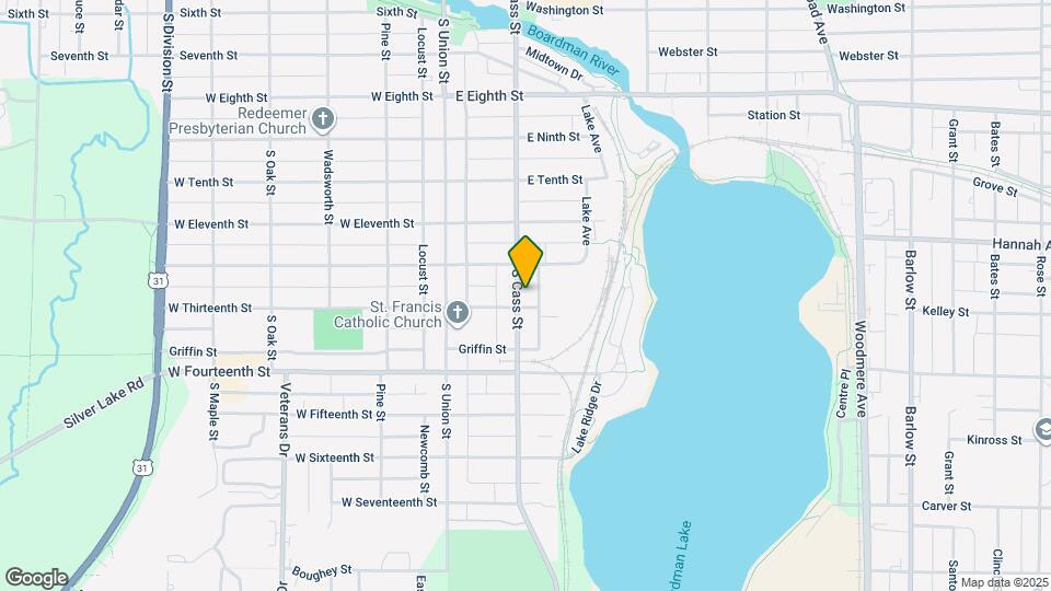 925 S Cass St Map and Location Details