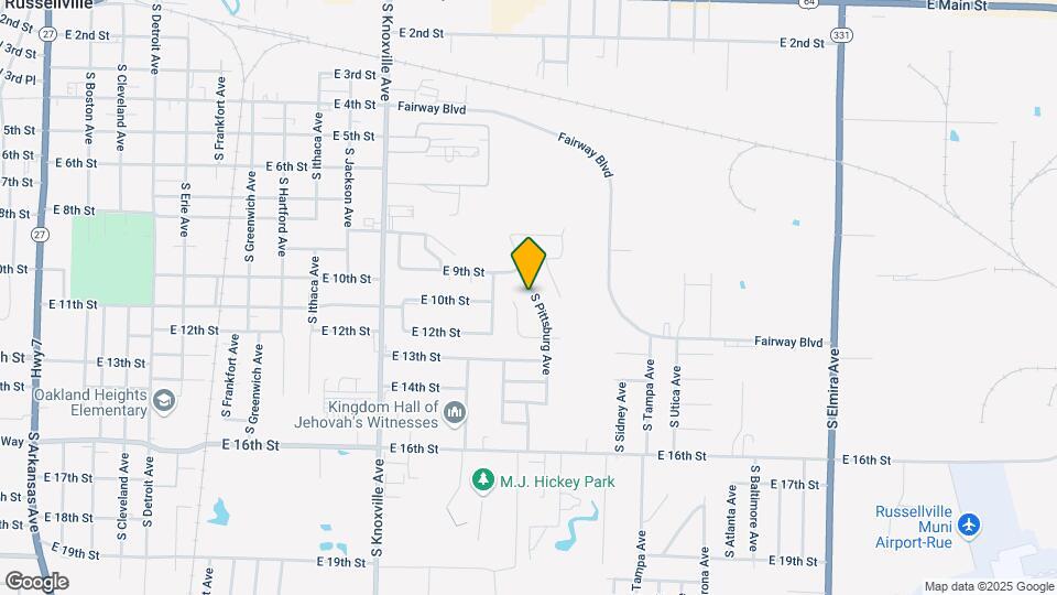 1000 S Pittsburg Ave Map and Location Details