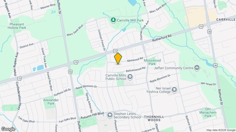 140 Foxwood Rd Map and Location Details