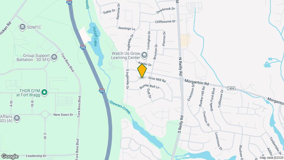 6615 Grist Mill Rd Map and Location Details