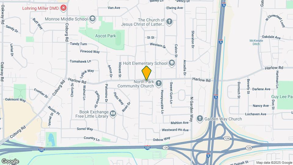 3310 Harlow Rd Map and Location Details