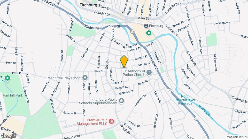 74 Elizabeth St-Unit -1 Map and Location Details
