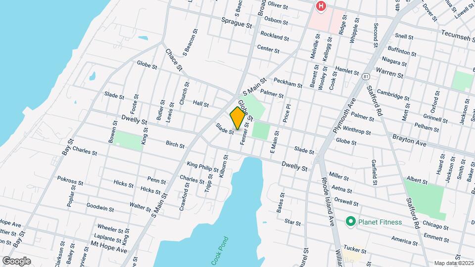 854 Slade St Mapa y Detalles de la Ubicación