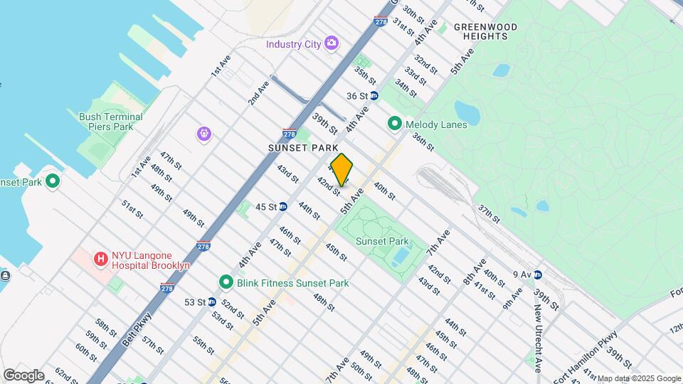 459 42nd St Map and Location Details