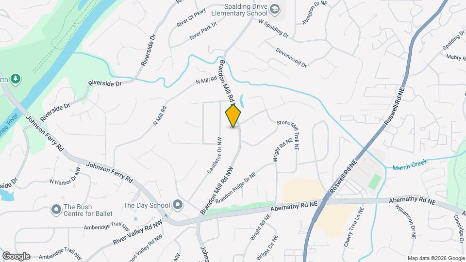 6838 Brandon Mill Rd NW Map and Location Details