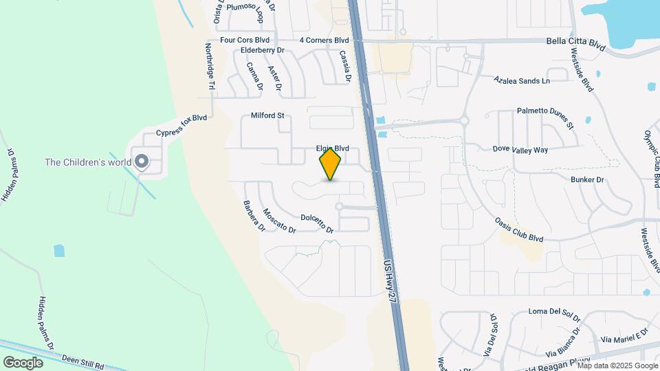 616 Corvina Dr Map and Location Details