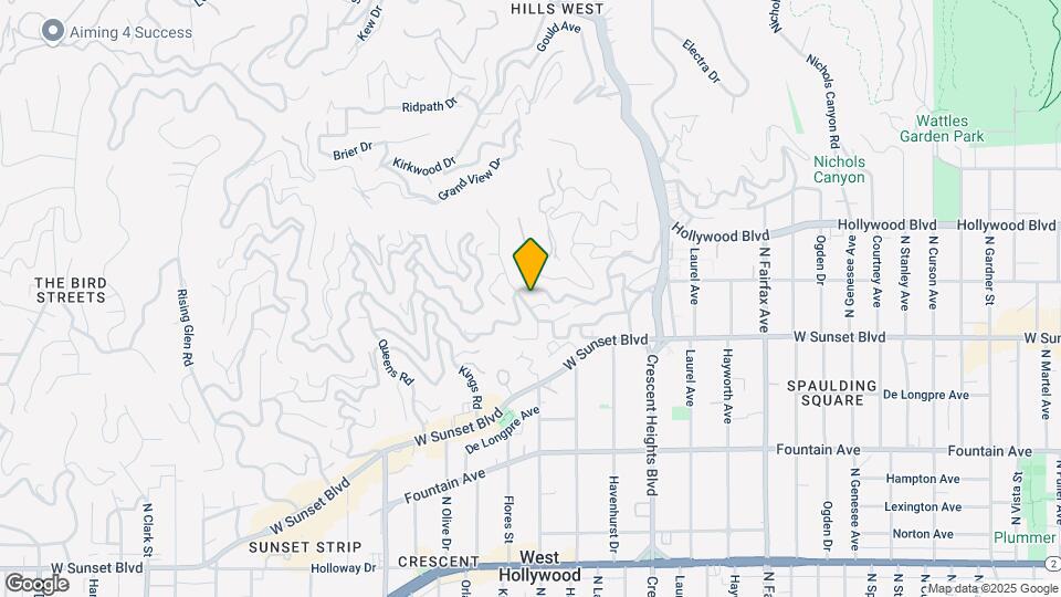 1542 Marmont Ave Map and Location Details
