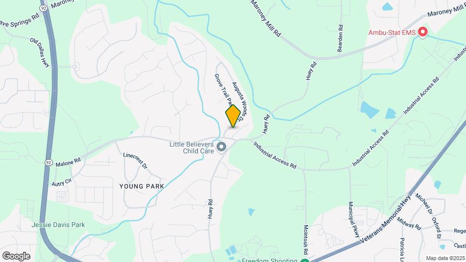 1260 Augusta Woods Dr Map and Location Details