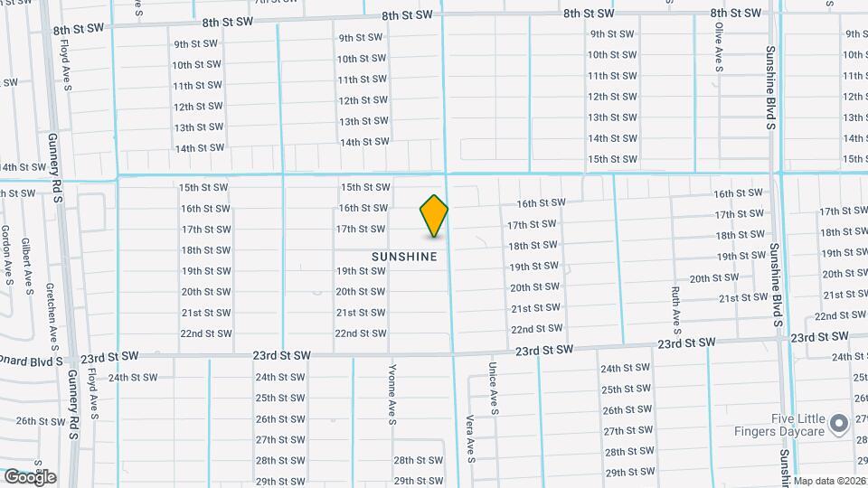 3704 18th St SW Map and Location Details