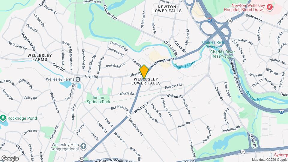 60 Washington St Map and Location Details