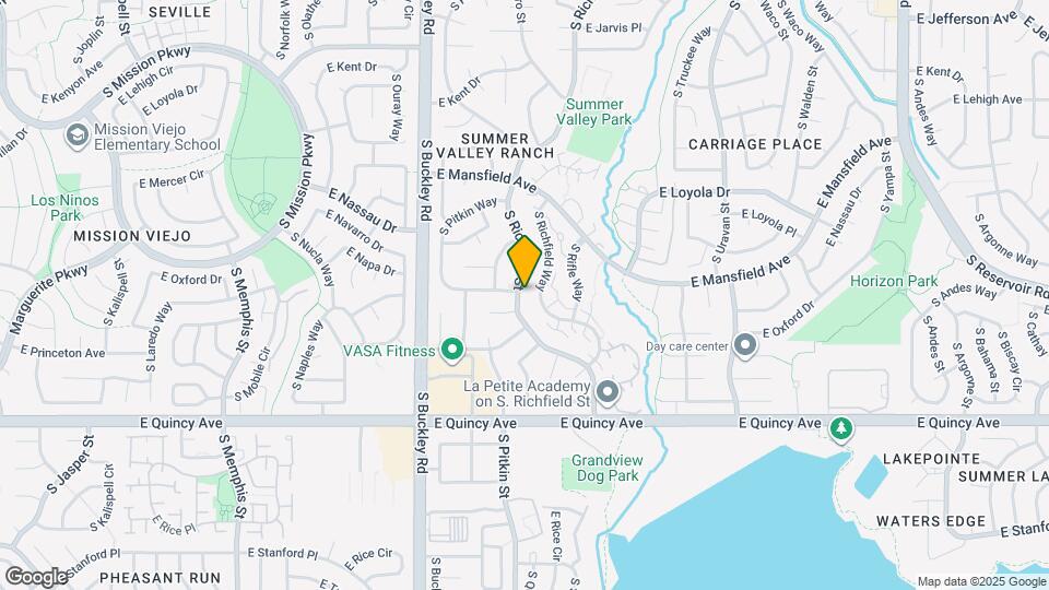 4096 S Richfield St Map and Location Details