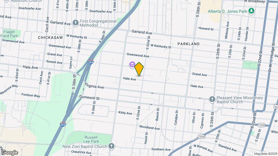 3213 Hale Ave Map and Location Details