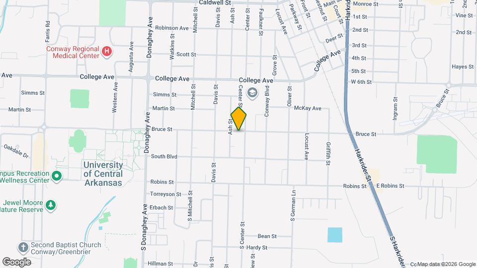 1615 Bruce St Map and Location Details