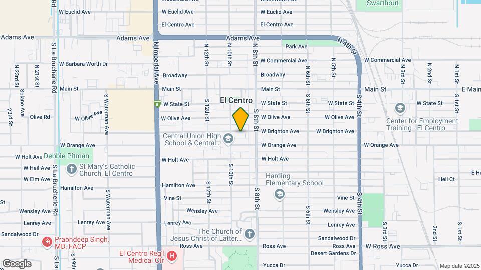857 W Brighton Ave, Unit A Mapa y Detalles de la Ubicación