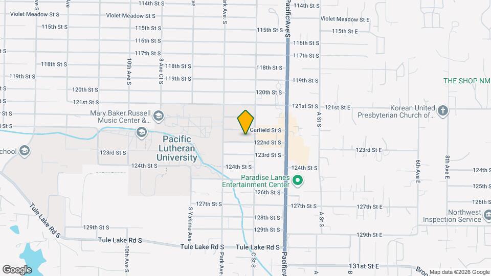 415 122nd St S Map and Location Details