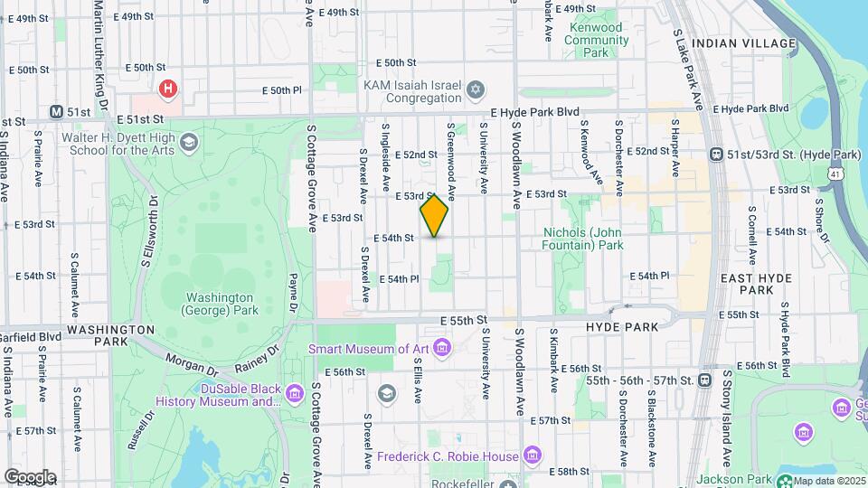 5401 S Ellis Ave Mapa y Detalles de la Ubicación