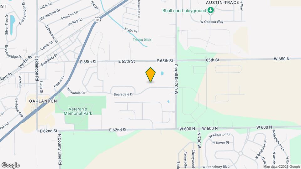 12608 Bearsdale Dr Map and Location Details