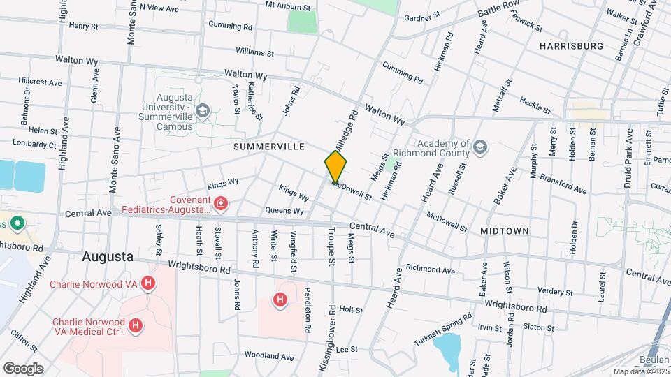 2136 McDowell St Mapa y Detalles de la Ubicación