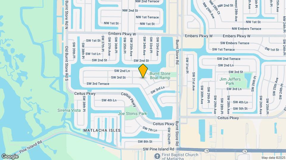 3402 SW 3rd St Mapa y Detalles de la Ubicación