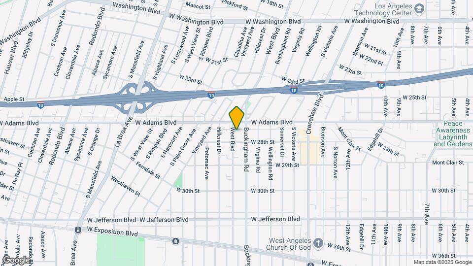 2620 West Blvd Map and Location Details