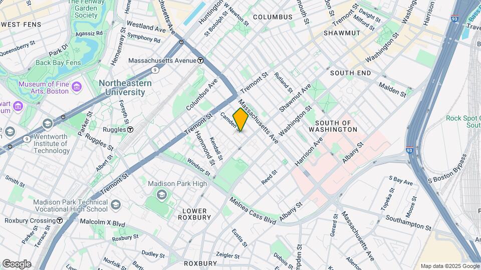 50-70 Camden St Mapa y Detalles de la Ubicación