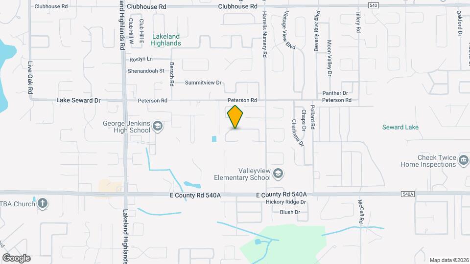 2695 High Ridge Dr Map and Location Details