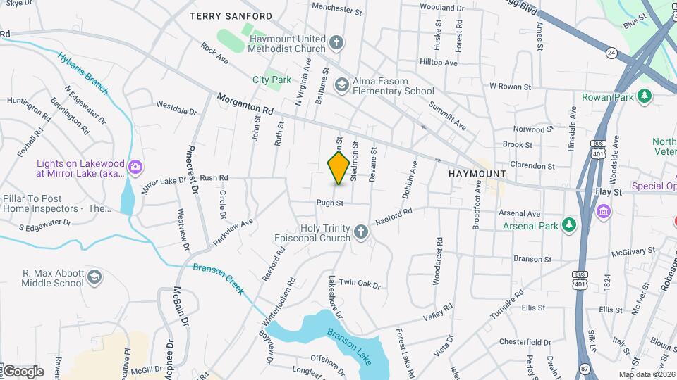 211 Ellington St Map and Location Details