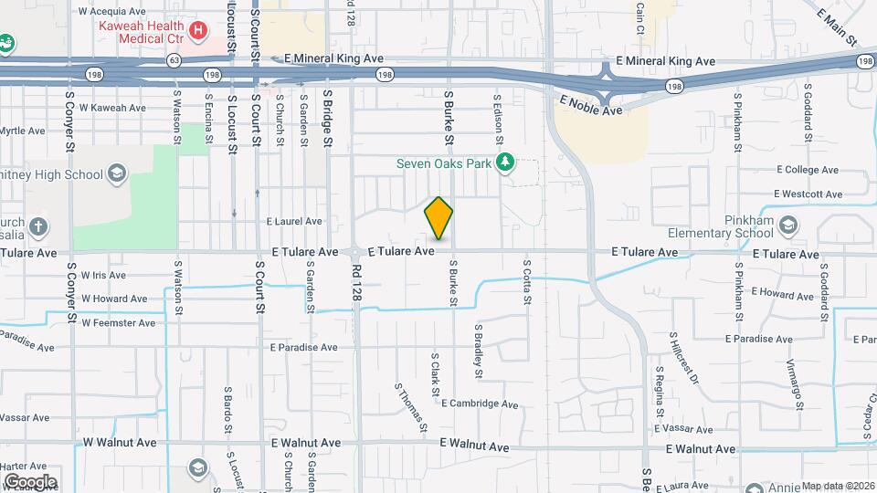 700-710 E Tulare Ave Map and Location Details