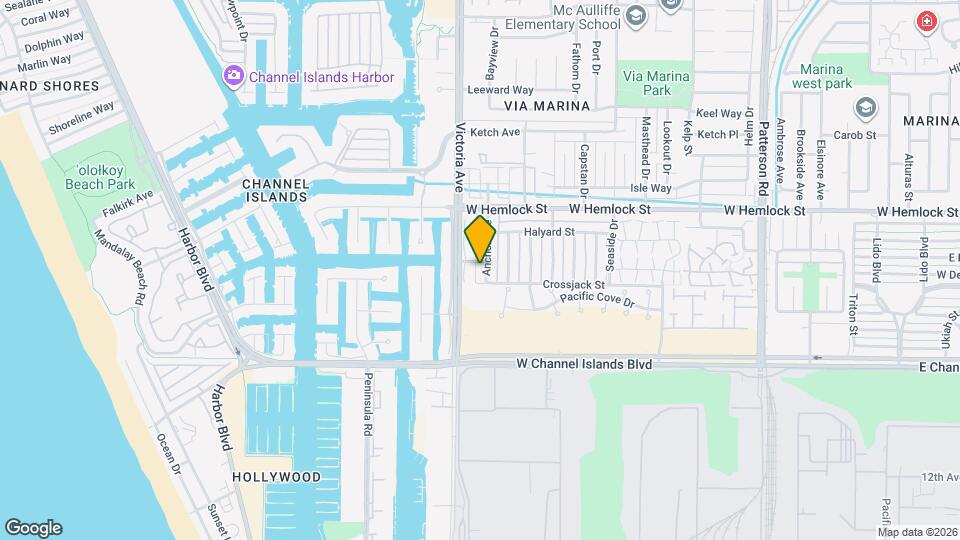 2577 Anchor Ave Map and Location Details