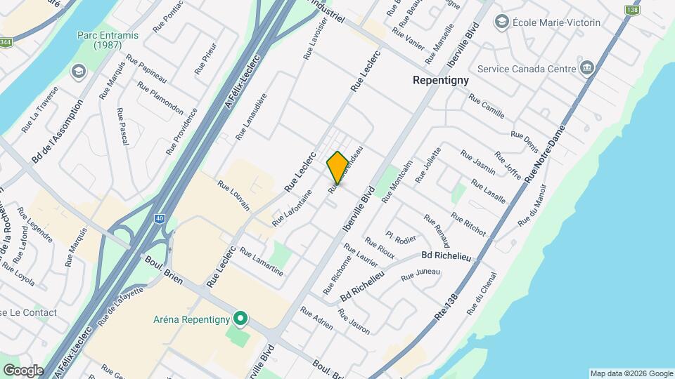 84 Landreville Rue Map and Location Details