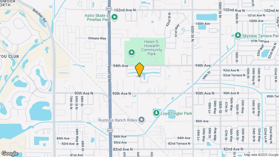 6361 92nd Pl N Map and Location Details