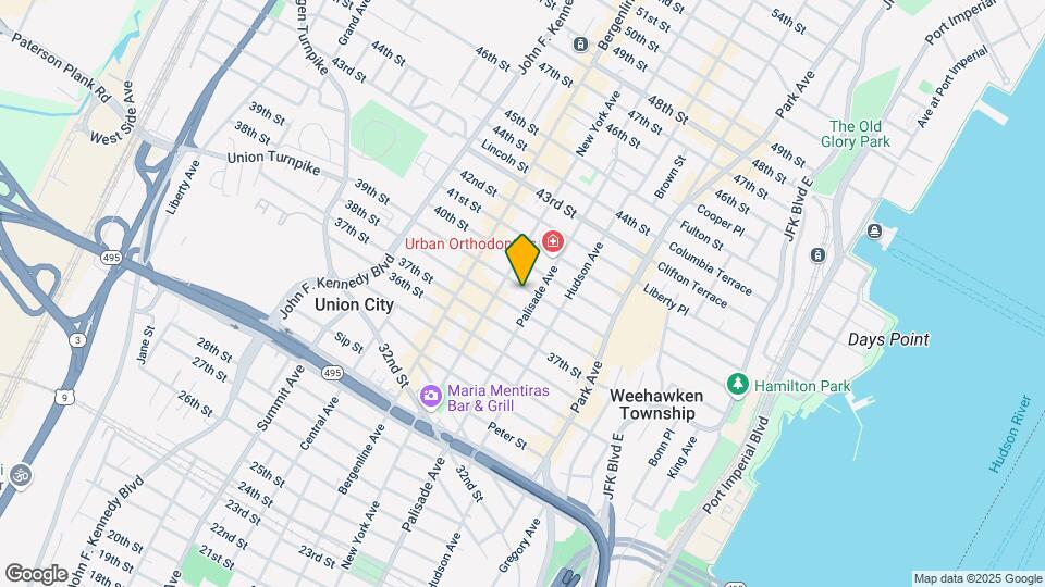 311 39th St Map and Location Details