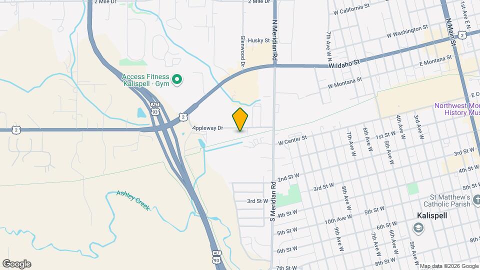 Mountain Man Apartments Map and Location Details