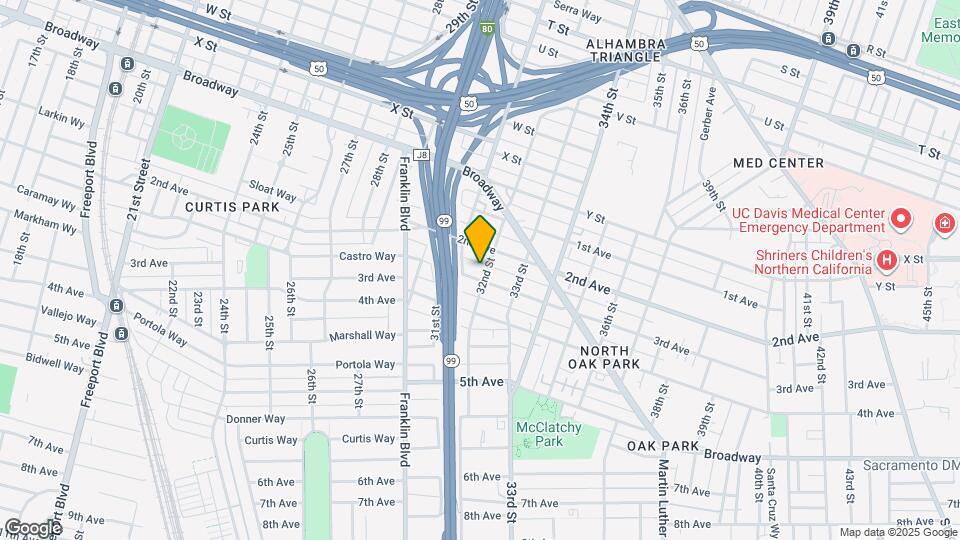 2740 32nd St Map and Location Details