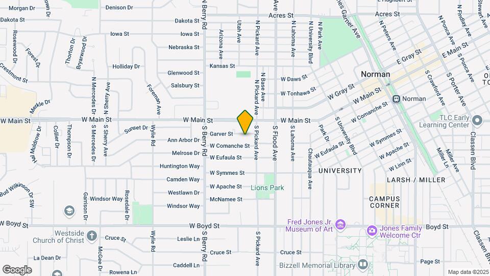 910 Garver St Map and Location Details