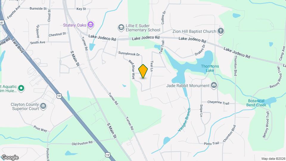 1560 Red Briar Way Map and Location Details