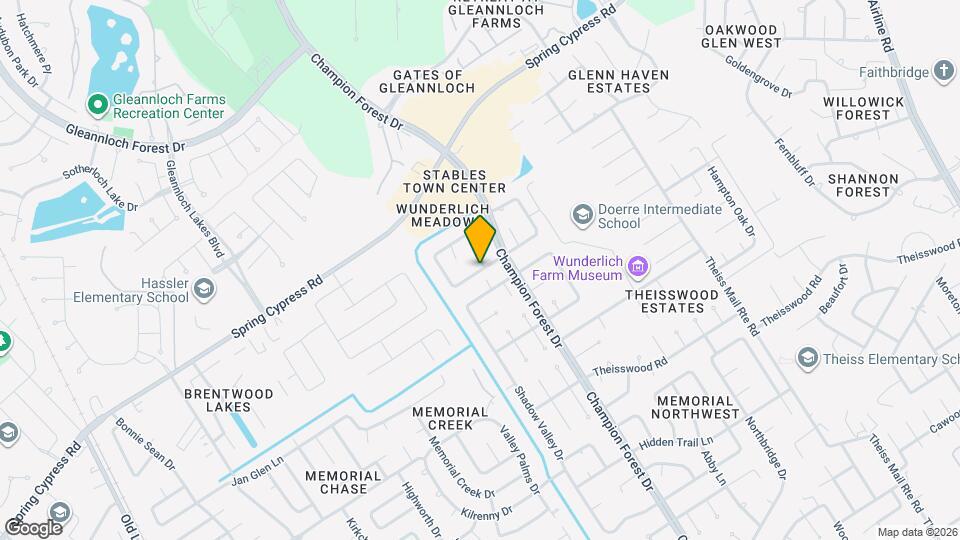 8330 Silver Shadows Ln Map and Location Details