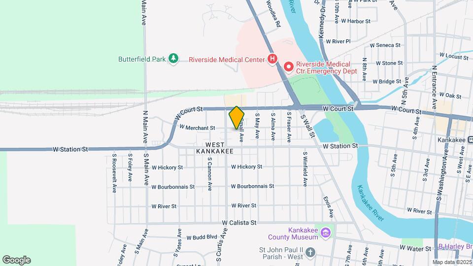 221 S Small Ave-Unit -1 Map and Location Details