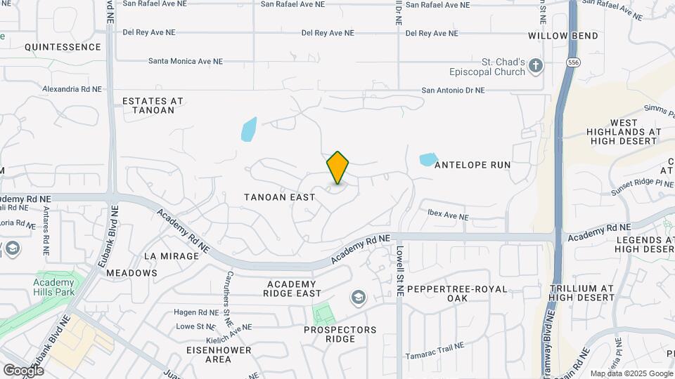 11509 Pine Top Ln NE Map and Location Details