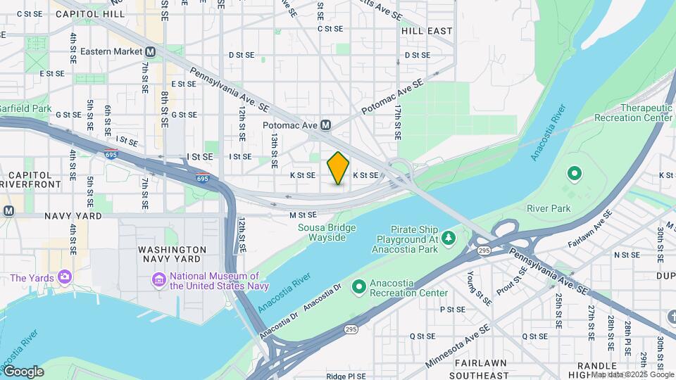 1424 L St SE Map and Location Details